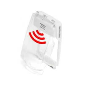 Vimpex Smart+Guard Flush Call Point Cover With Sounder - White - SG-FS-W