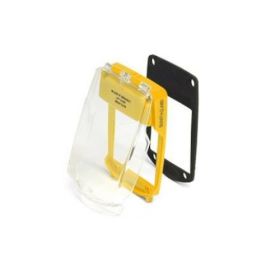 Vimpex SGE-F-Y Enviro Waterproof Yellow Smart+Guard Call Point Cover - Flush Mounted