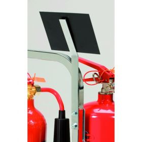 Metal Fire Extinguisher Sign Bracket - SHS3