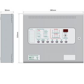 Kentec KA11020M2 Sigma CP-A Alarmsense 2 Zone Fire Alarm Control Panel - Two Wire - Surface Mounted