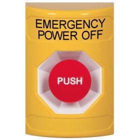 STI Stopper Station Emergency Power Off Push Button - Yellow - SS2204PO-EN