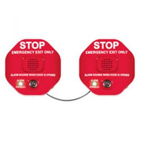 STI-6406 Exit Stopper With Dual Access Control - Red