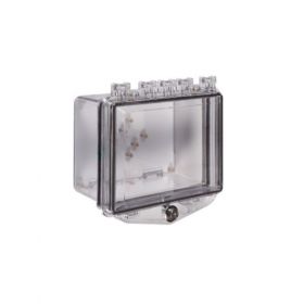 STI-7510-A Polycarbonate Enclosure with Conduit Spacer for Surface Mount & Key Lock