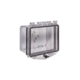 STI-7511-A Polycarbonate Enclosure with Conduit Spacer for Surface Mount & Thumb Lock