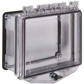 STI-7511-D Polycarbonate Enclosure with Conduit Spacer for Surface Mount & Thumb Lock