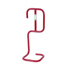 Firechief Single Red Tubular Metal Fire Extinguisher Stand - SVS1/RED