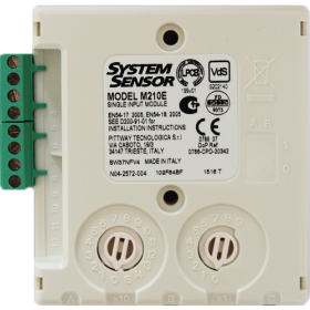 System Sensor M210E Single Input Control Module Fire Alarm Addressable