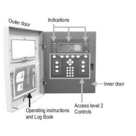 Gent VCS-IDOOR-PLUS Replacement Inner Door Assembly for Compact-24 & COMPACT-PLUS Panel (Black)