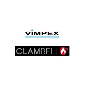Vimpex ClamBell 24V 6" Fire Alarm Bell - Weatherproof - White EN54-3 - CBE6-WW-024-EN