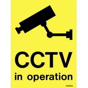 Jalite W9088DS CCTV In Operation Double Sided Sign