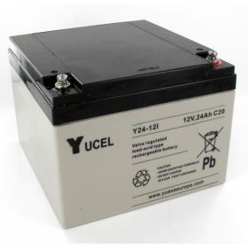 Yuasa Yucel Y24-12I 24Ah 12V Sealed Lead Acid Battery
