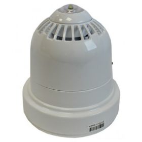 Ziton ZRC466-3WC Wireless Sounder Beacon - White Body With Clear Flash
