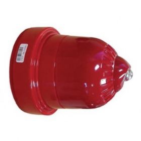 Ziton ZRW466-3C Wireless Sounder Beacon - Red Body With Clear Flash