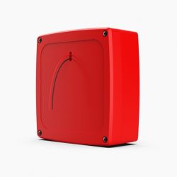 Zeta 10-050 Wi-Fyre Wireless Sounder Platform c/w Batteries - Red