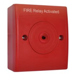 Vimpex 10-2710RSR-S Identifire Auxiliary 24V Relay Surface Mount - Red