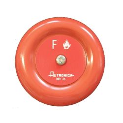 Autronica 116-BBR-24 Fire Alarm Bell - Red