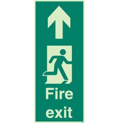 Jalite 4055X Floor Mounted Fire Exit Sign - Photoluminescent