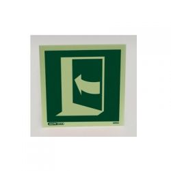 Jalite 4265C Door Opens By Pushing On The Left Hand Side Sign - 150 x 150mm