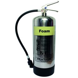 Thomas Glover 6 Litre Chrome AFFF Foam Fire Extinguisher 9221/00