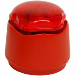 
Hosiden Besson Banshee Excel Lite Sounder Beacon CHX - White with Red Beacon - 958CHX1500
