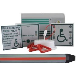Hoyles A600LKITMD Aidalarm Disabled Toilet Alarm Kit with Panic Strip