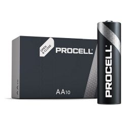 Duracell / Procell Industrial AA Alkaline Battery - Pack of 10 - ID1500 LR6 1.5V