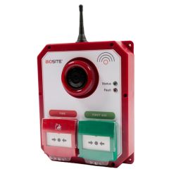Biosite Mercury EN54 Wireless Temporary Fire Alarm System Call Point & Integral Sounder - 200177