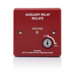 Haes BRISOL-R Relay With Isolate Keyswitch - Red