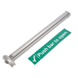 Briton 571-2 Touch Bar - Single Point Locking for 840mm Door