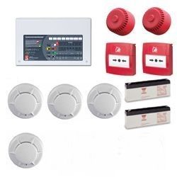 C-Tec 2 Zone Fire Alarm System Contractor Kit - 2Z-CONT-FAK