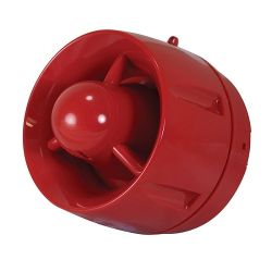 C-Tec CA446A/SR CAST Hi-Output Addressable Wall Voice Sounder - Red - Shallow Base