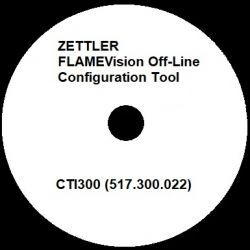 Tyco Zettler CTI300 FLAMEVision Off-Line Configuration Tool - 517.300.022