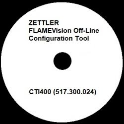Tyco Zettler CTI400 FLAMEVision Off-Line Configuration Tool - 517.300.024