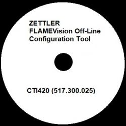 Tyco Zettler CTI420 FLAMEVision Configuration Tool Kit - 517.300.025