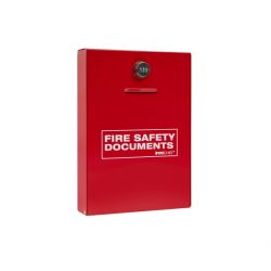 Firechief DHS3 Slimline Fire Document Holder With Combination Lock - 108-1085