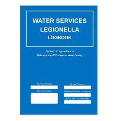 Water Services Legionella Logbook - DOCWSLB21