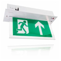 Channel Safety E/CHVL/M3/L/WHST Vale LED Emergency Exit Sign Fitting