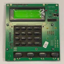Electro Detectors EDA-Q121 Display Assembly For EDA-M200 Panel Including LCD & Keypad