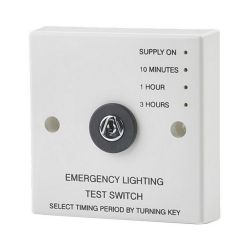 Emergency Lighting Test Key Switch - E/CH/ELTS