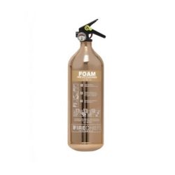 Firechief 1818 Polished Copper 2 Litre Foam Fire Extinguisher - FPF2/CO
