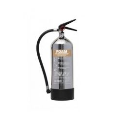 Firechief 1818 Polished Chrome 6 Litre Foam Fire Extinguisher - FPF6/CH