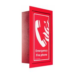 Came Systems FTO/RFL Type A Flush Mounted Fire Telephone Outstation - Red - Loop Wired