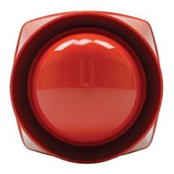 Gent S3-V-R Addressable Wall Mounted Voice Sounder - Red