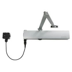Geze TS4000E Electro Magnetic Overhead Door Closer Size 1 - 6 (Finish - Silver)