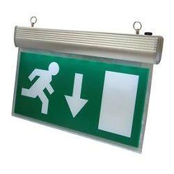 Emergency Exit LED Hanging Sign Fitting - EHX4M