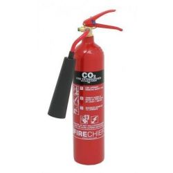 Firechief CO2 Fire Extinguisher - 2Kg - FXC2 (Supply With 80 x 200mm ID Sign)