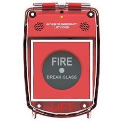 Sigma Smart Guard Protective Break Glass Cover - Surface Mounted - Red - SG-S-R
