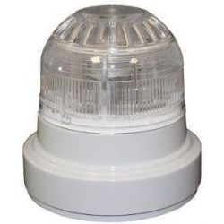 EMS FC-310-011 Firecell Wireless Sounder Beacon - White With Clear Lens