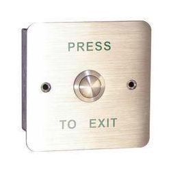 Securefast Stainless Steel Press To Exit Button - Flush Mounted - AEB2