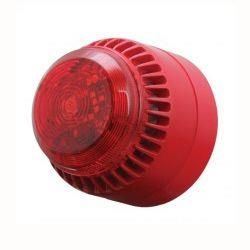 Fulleon ROLPSB/SV/RL/R/S Solista Combined Sounder & LED Beacon - Wall Mounted With Shallow Base - Conventional